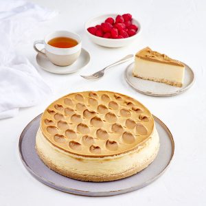 Caramel-Baked-Cheesecake-10-inch-Heavens Kitchen, Campbelltown, Sydney