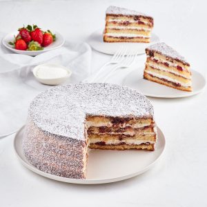 Lamington-Layer-Cake-10-inch-Heavens Kitchen, Campbelltown, Sydney