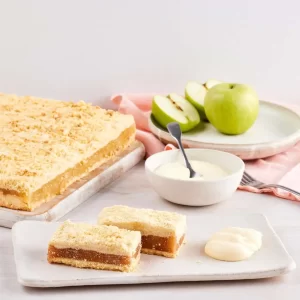 Apple Crumble Slab - Heaven's Kitchen - Wholesale Cake Supplier Sydney