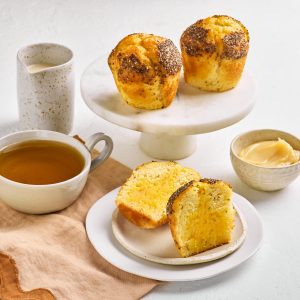 Lemon Chia Seed Muffin - Heaven's Kitchen