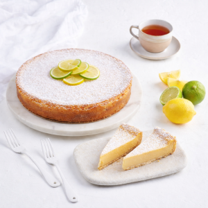 Lemon Lime Cookie Crunch Tart